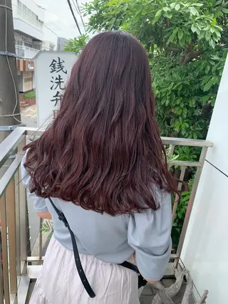 セミロング カラー 今泉 蘭のヘアスタイル