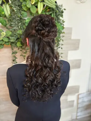 ヘアアレンジ 早朝✨ヘアセット 着付け/清水玲歌のヘアスタイル