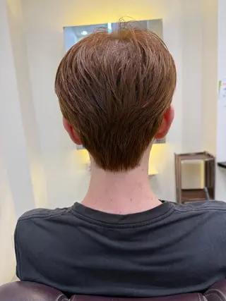 ショート メンズ 永井 天斗のヘアスタイル