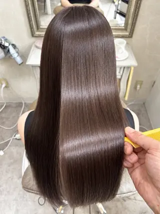 ロング カラー 白川 敬登のヘアスタイル