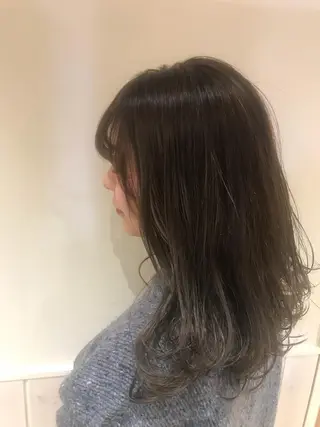 ロング カラー 清水 ちひろ ✄トップスタイリストのヘアスタイル