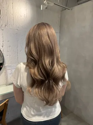 セミロング 新宿/顔周りカット +レイヤー=しずく♩のヘアスタイル