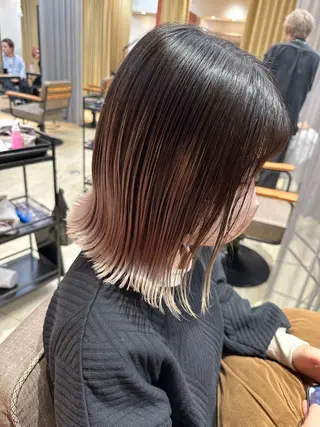 ミディアム and fine ほりのヘアスタイル
