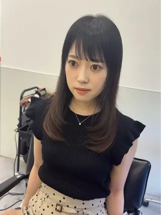 ロング 韓国ヘア🇰🇷 スズキのヘアスタイル