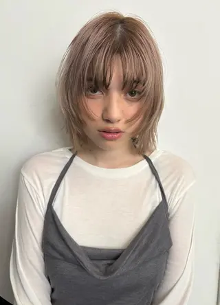 ショート 大山 茶子のヘアスタイル