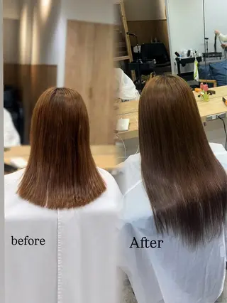 💖韓国カラー エクステmikotoのヘアスタイル