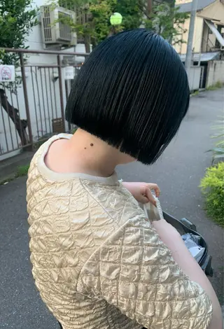 カラー ボブ/顔まわりカット 💫大澤奈緒美のヘアスタイル
