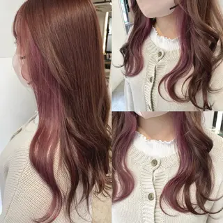ロング カラー 透明感カラー/ レイヤー　YUKAのヘアスタイル