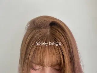 セミロング 愛/한국어◎ Hightone✨のヘアスタイル