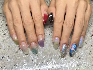 ネイル mau nail ,to skinのネイルデザイン