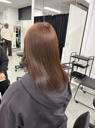 ミディアム 💕мei 透明感カラー💕のヘアスタイル
