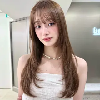 ロング 似合わせカット🩵 なりたみゆうのヘアスタイル