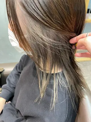 ミディアム sato akiraのヘアスタイル