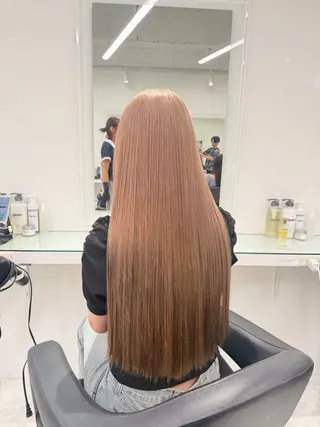 ロング カラー ❄最強かわいいカラー ❄️MINA❄️のヘアスタイル