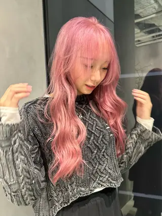 ロング カラー ブリーチ特化🌻 ショート/akaneのヘアスタイル