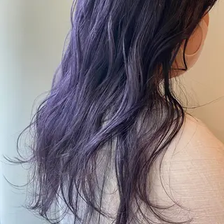ロング カラー ヘアアレンジ ウルフカット モデル募集中!ミカのヘアスタイル