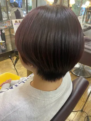 ショート ラピスキーズ 寺本のヘアスタイル