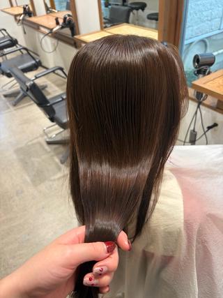 ロング カラー ヘアアレンジ 無料カットモデル‪✨ ✂️Nanami🌷のヘアスタイル