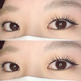 マツエク・マツパ Runon 堀内💗パリジェンヌのマツエク・マツパデザイン