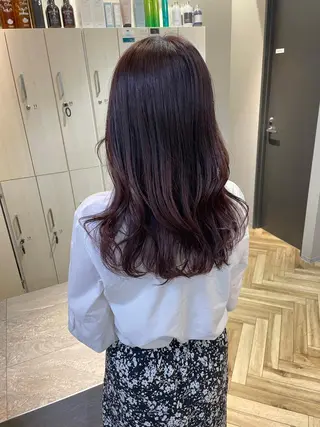 セミロング カラー 浦野 剛志のヘアスタイル