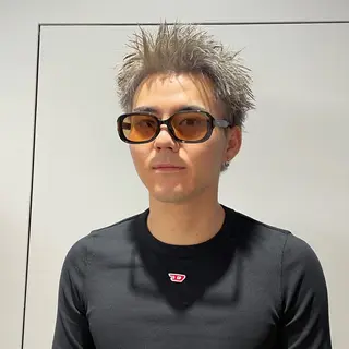 ショート カラー パーマ メンズ 🔥メンズ 特化🔥菊水皐暉🔥のヘアスタイル