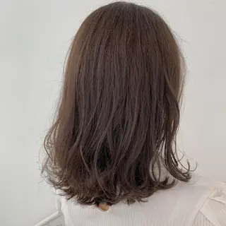 ミディアム カラー マンツーマン×半個室 まちだきょうすけのヘアスタイル