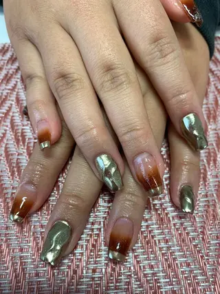 ネイル rukianail 新里のネイルデザイン