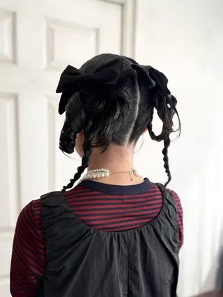 ヘアアレンジ 新宿三丁目ヘアセット 🦋サカモトレナ🦋のヘアスタイル