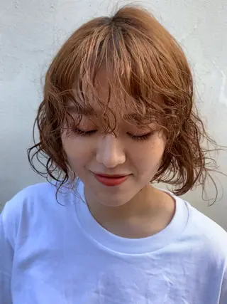 パーマ 桐畑 周のヘアスタイル