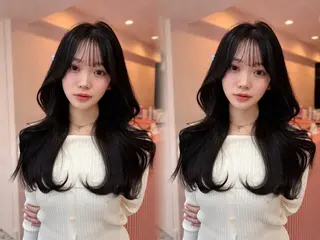 ロング 木串 楽人のヘアスタイル