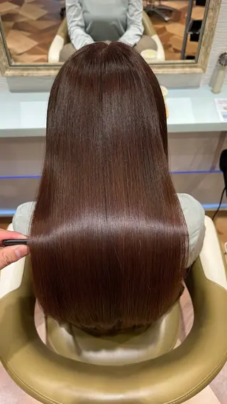 ロング カラー 髪質改善 高橋 勇樹のヘアスタイル