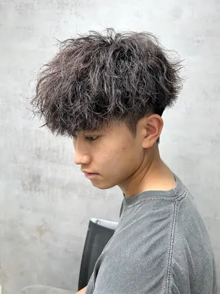 パーマ メンズ 静岡 / 毛流れ特化 /下居真大のヘアスタイル