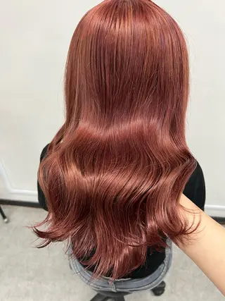 ロング カラー ヘアアレンジ 💗横浜美容室 💗HARUNAのヘアスタイル