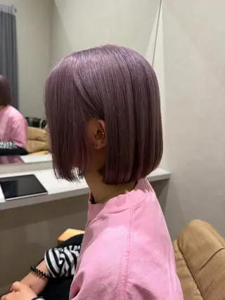 ショート カラー 髪質改善透明感カラー 大分 Keigoのヘアスタイル