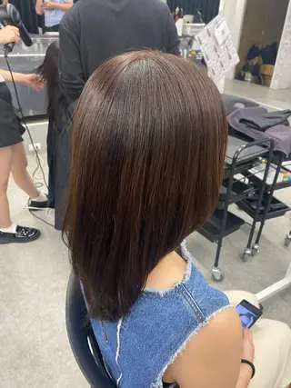 ミディアム Ma2Ri /ゆるふわ暖色カラーのヘアスタイル