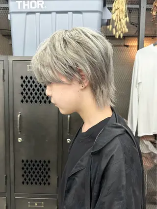 ミディアム カラー メンズ メンズ特化 🦋KANOKO🦋のヘアスタイル