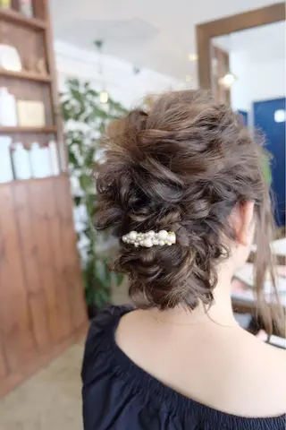 ヘアアレンジ 佐山 眞紀のヘアスタイル