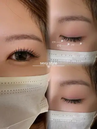 マツエク・マツパ Hair&Eye Laffin.のマツエク・マツパデザイン