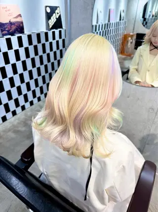 カラー 🎀推しカラー🎀 Harunaのヘアスタイル