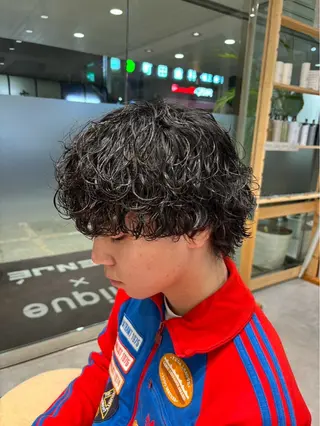ニュアンスパーマ フェザーパーマ 楓河のヘアスタイル
