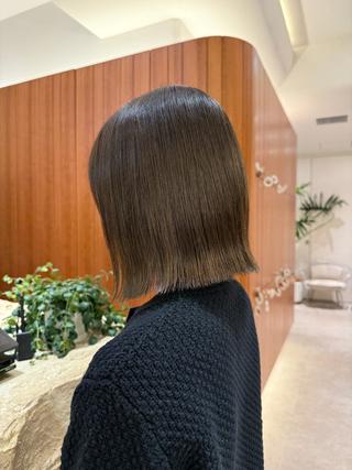 ショート カラー 渋谷ボブ特化 /田中航平のヘアスタイル