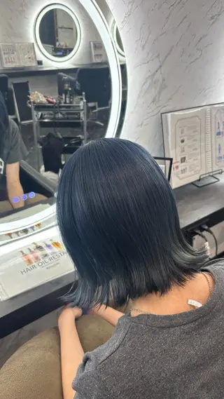 ミディアム 須永 聖也のヘアスタイル