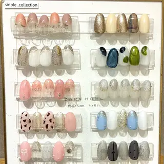 ネイル feminine nailのネイルデザイン