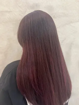 ロング パドドゥ 仲程のヘアスタイル