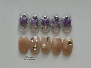 ネイル .aura Kanamiのネイルデザイン