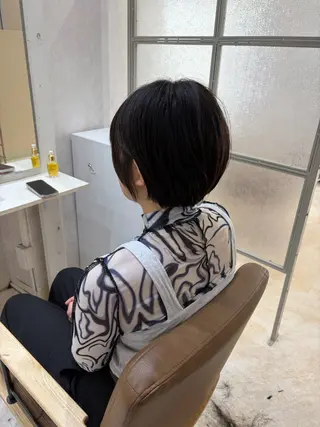 ショート 💙まこと💙艶 カラー(Rico)のヘアスタイル