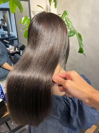 ロング カラー 新宿ブリーチ カラー美容師YUGOのヘアスタイル