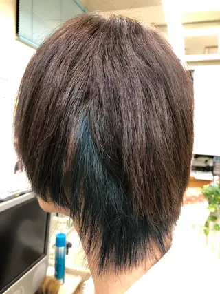 カラー メンズ 石塚 浩のヘアスタイル