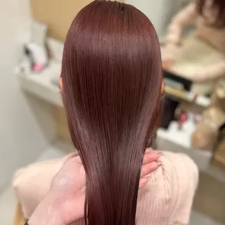 セミロング カラー 🌜美髪矯正/艶髪 /ボブ/こころ🌛のヘアスタイル