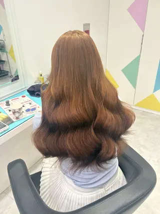 カラー akari🎀🤍 ガーリーstyleのヘアスタイル